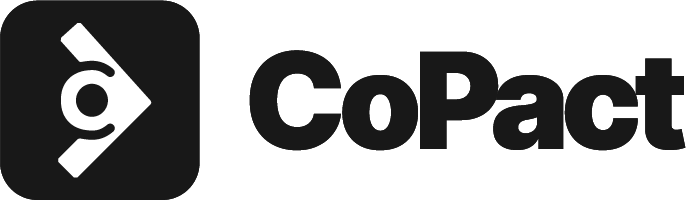 CoPact Black Logo & Transparent Background