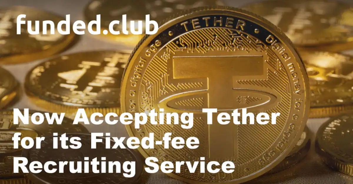 funded.club-adds-tether,-enabling-usdt-recruitment-from-3,900-per-hire