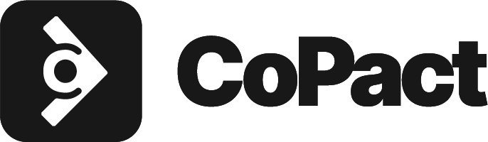 CoPact Black Logo & Transparent Background